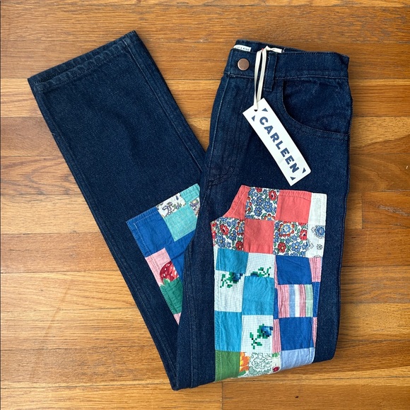 Carleen Denim - CARLEEN patchwork jeans